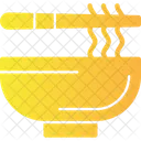 Noodle Bowl Traditional Dish Asian Cuisine Icon