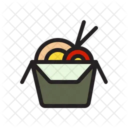 Noodle Box  Icon