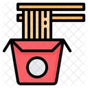Noodle Box Take Away Icon