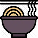 麺類、アジア料理、パスタ アイコン