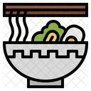 Noodles Bowl Chinese Icon