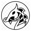 Nordic dragon crest  Icon