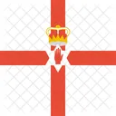 Nordirland Flagge Symbol