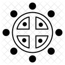 Nordisches Sonnenrad  Symbol