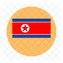 Nordkorea flagge Flag Symbol