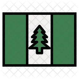 Norfolk Island Flag Flag Icon