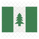 Norfolk Island Flag  Icon
