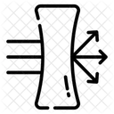 Index Divergence Reflection Icon