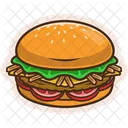 Burger Fast Food Essen Icon