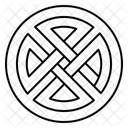 Knotwork Pattern Ancient Icon