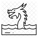 Norse Serpent Serpent Snake Icon