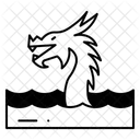 Norse Serpent Serpent Icon