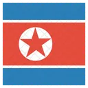 Norte Coreia Coreano Ícone