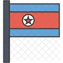 North Korean Korea Icon
