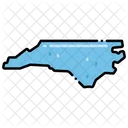 North Carolina States Location Icon
