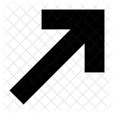 North East Arrow Up Icon