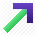 Up Direction Navigation Icon