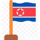 북한 공산주의 태극기 아이콘