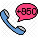 North Korea Dial Code  Icon