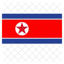 North Korea Flag Flag Icon