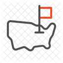 North Location  Icon