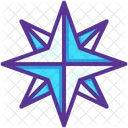 Northern Pole Star Icon