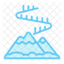 Winter Aurora Sky Icon