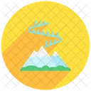 Winter Aurora Sky Icon