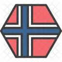 Noruega Noruega Europea Icono