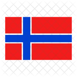 Noruega Flag Ícone