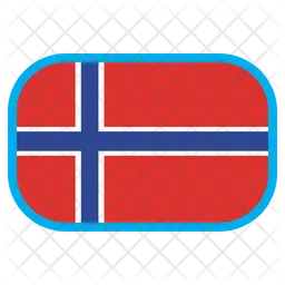 Noruega Flag Icono