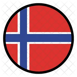 Noruega Flag Icono