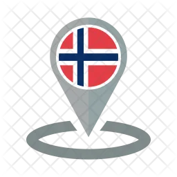 Noruega Flag Icono