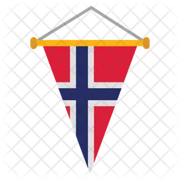 Noruega Flag Ícone