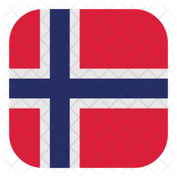 Noruega Flag Icono