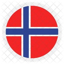 Noruega Flag Icono