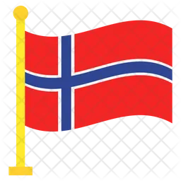 Noruega Flag Icono