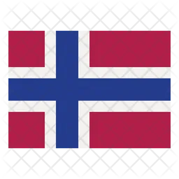 Noruega Flag Icono