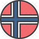 Norvege Norvegienne Europeenne Icône