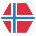 Norvege Norvegien National Icône