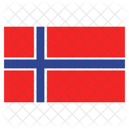 Norway Flag Icon - Download in Flat Style