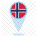 Norway Location  Icon