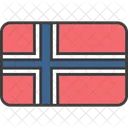 Norwegen Norwegisch Europaisch Symbol