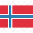 Norwegen Norwegisch National Symbol