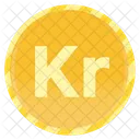 Norwegian Krone Coin  Icon
