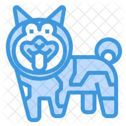 Norwegischer Elchhund  Symbol