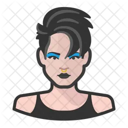 Nosering Punk Girl  Icon