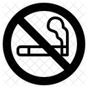 Nosmoking Sign Forbidden Icon