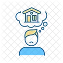 La Nostalgia Estudiante Ansiedad Icono