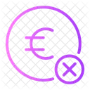 Not Accepted Digital Money Euro アイコン